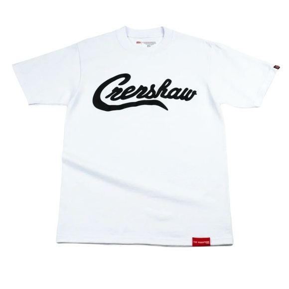 🆕The Marathon Clothing Limited Edition Crenshaw Logo Tee with black font logo. - Picture 1 of 9